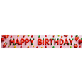 thumbnail image 1 of Strawberry Themed Happy Birthday Banner Party Decoration Backdrop Background Photo Props for Birthday Parties Kids Celebrations Family Gatherings and Photo Shoots, 1 of 7