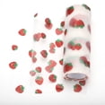 thumbnail image 1 of Strawberry Tulle Rolls Fabric, 6" x 10 Yard Polyester Tulle Ribbon Mesh Shiny Tulle Fabric for DIY Tutu Skirt, Beige, 1 of 6