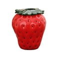 thumbnail image 1 of Strawberry Vase Strawberry Home Decoration Vase Dry Flower Pot Ceramic Flower Rack Flower Arrangement Container Ceramic Red Flower Pots Home Decor, 1 of 7