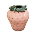 thumbnail image 1 of Strawberry Vase Strawberry Home Decoration Vase Dry Flower Pot Ceramic Flower Rack Flower Arrangement Container Ceramic Red Flower Pots Home Decor, 1 of 6
