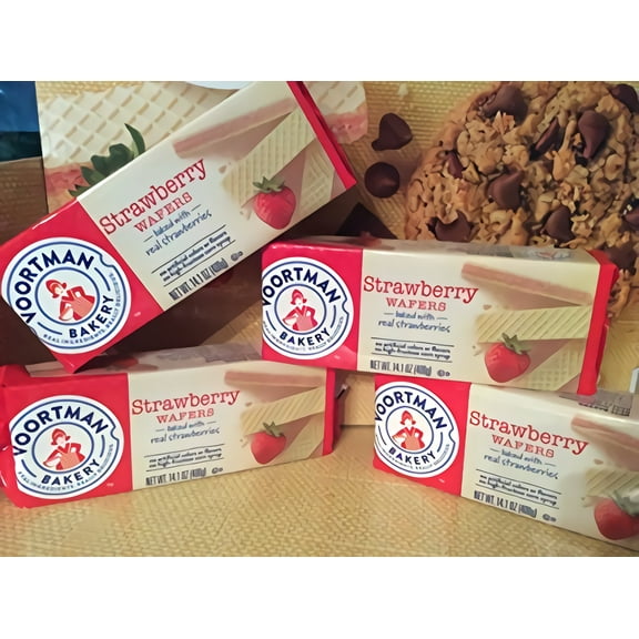 Strawberry Wafers (4) Pack