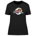 thumbnail image 1 of Strawberry With Colorful Art T-Shirt Women -Image by Shutterstock, Female XX-Large, 1 of 2
