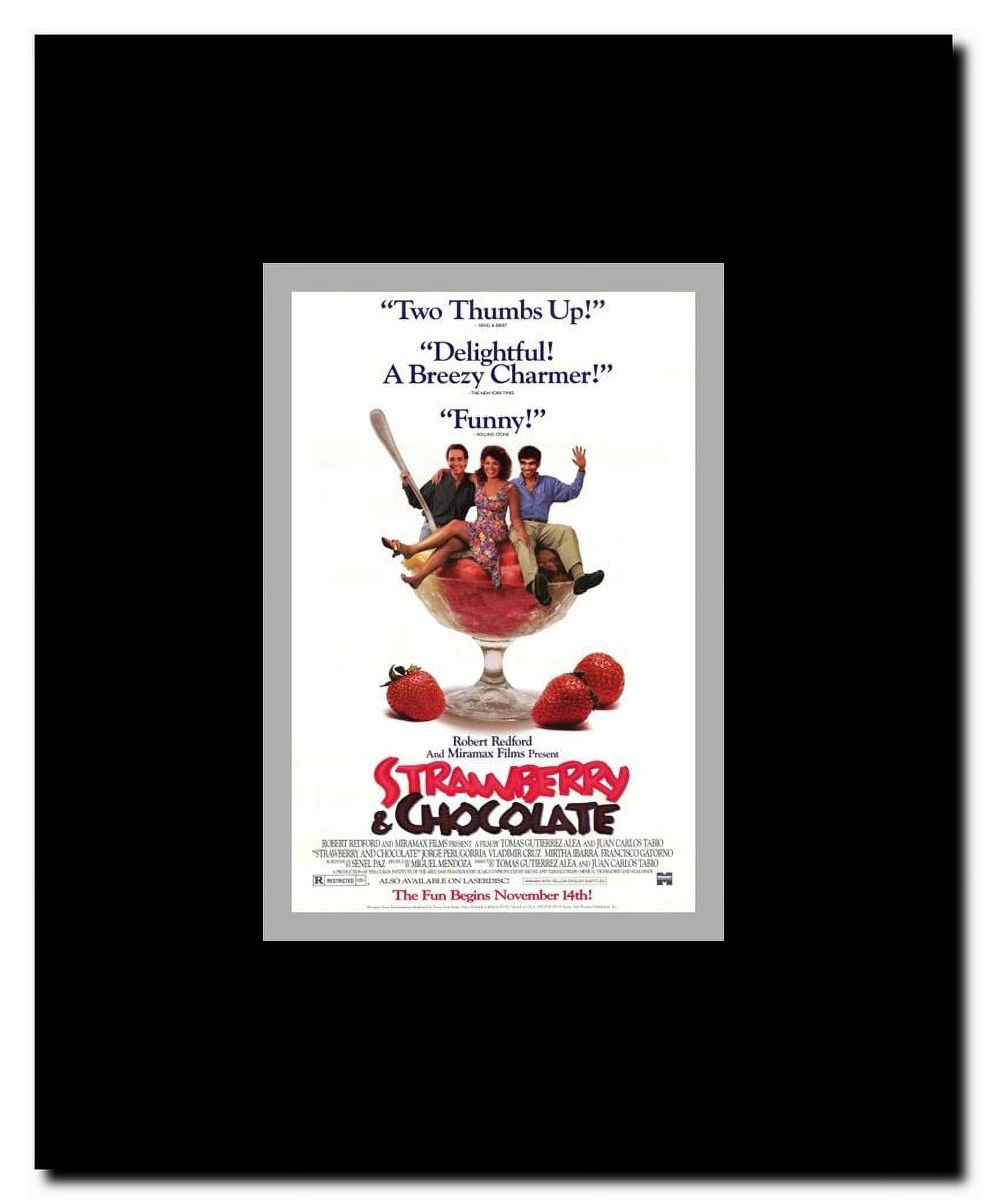 Strawberry and Chocolate Framed Movie Poster