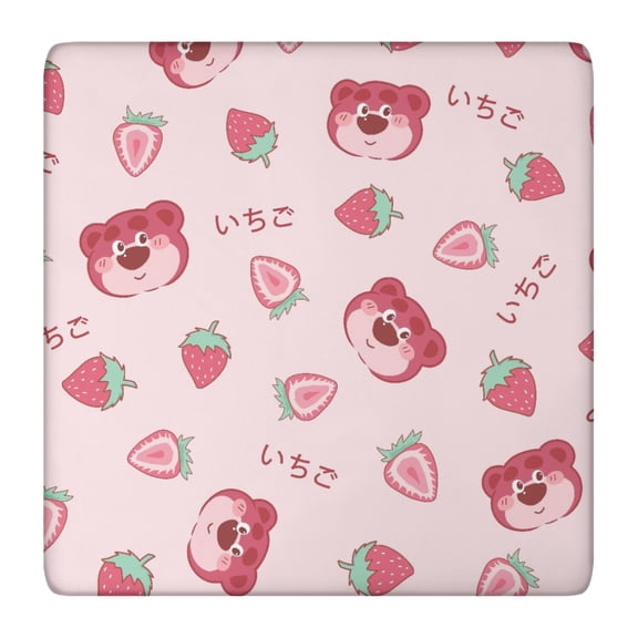 Strawberry and Red Berry Tablecloth Sweet Cute Print Kawaii Summer Fruit Decor for Strawberry Lover