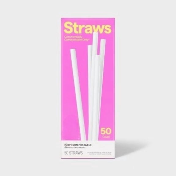 Straws - 50ct/1.69oz