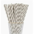 thumbnail image 1 of Straws Disposable Paper Straws for Drinking, Paper Straws for Craft, Cake Pops for Birthday, Anniversary, Wedding, Holidays(0.24" x 7.75"), 1 of 7