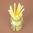 thumbnail image 1 of Straws Drinking Plastic, Hwkond Disposable Plastic Color Thickened Threaded Straws Wholesale Of 100 Hard Straws, 1 of 3