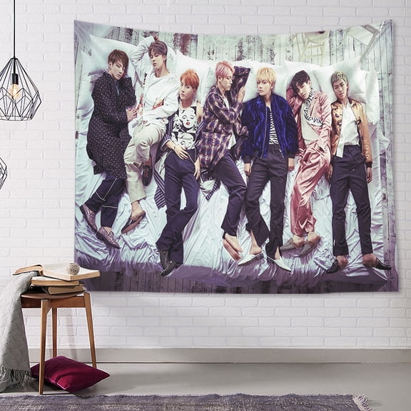 Stray BTSS Birthday Party Decoration, Photo Background 6.8 x 5 FT, Music Merch Party Backdrop Supplies