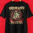 Stray Cats Shirt, Stray Cats Rockabilly Band Graphic Short