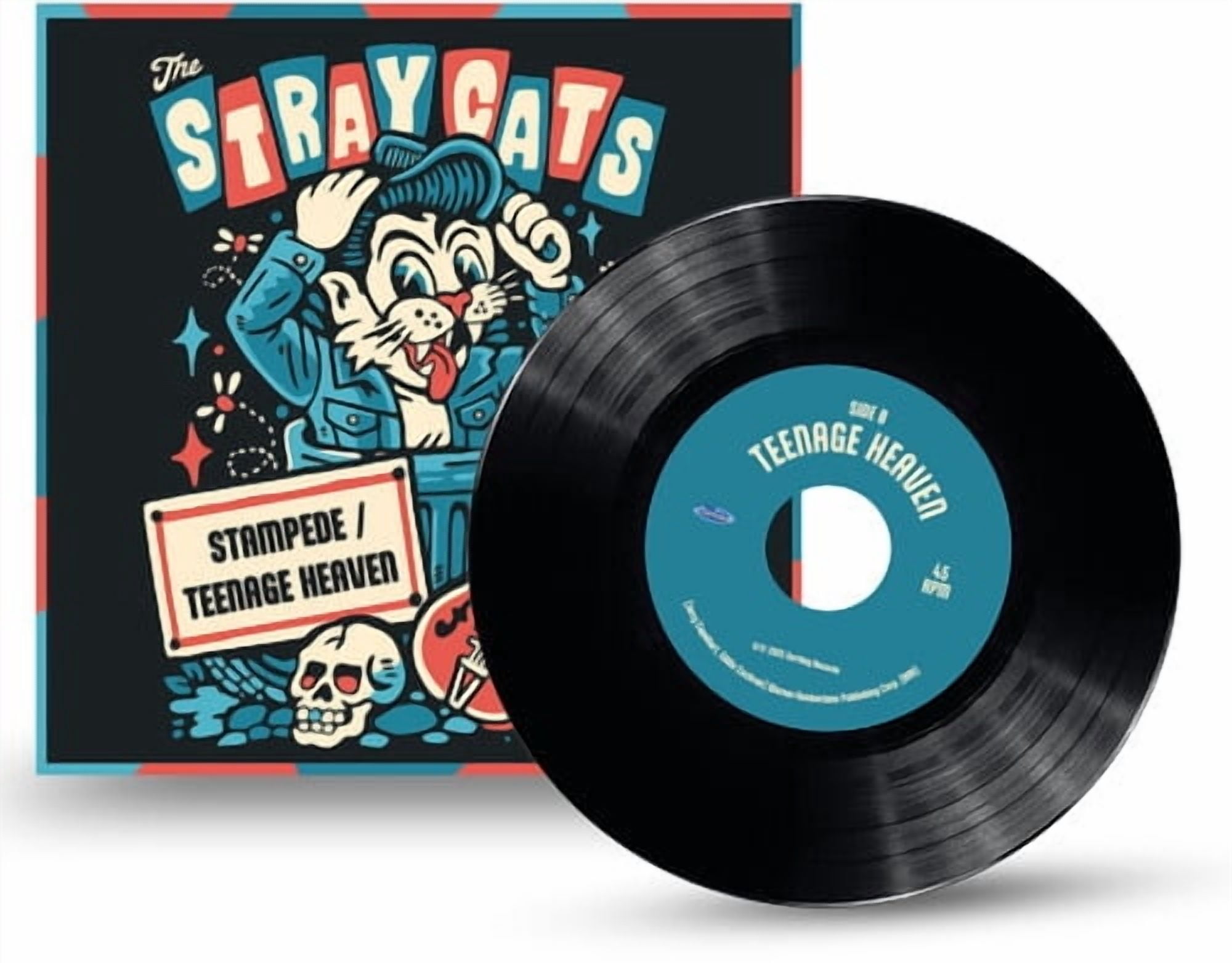 Stray Cats - Stampede / Teenage Heaven - Music & Performance - Vinyl [7-Inch]