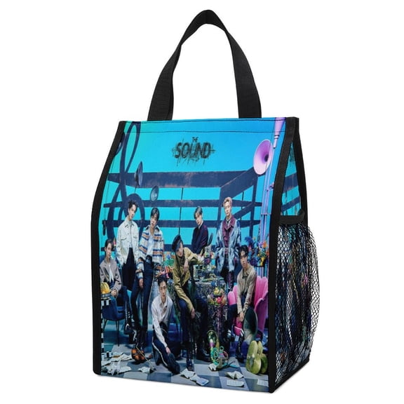 Stray Ki-ds Lunch Bag, Insulated Lunch Box Large Capacity Reusable Insulated Cooler Lunch Totes Bag for Work Office Camping Travel Picnic