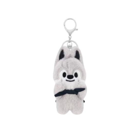 Stray Kids 3.9 Inchs Plush Keychain, SKZ Pilot Cloak Plush Bag Pendant, Cute SKZOO Character Key Ring Decorative Gift for STRAY Fans