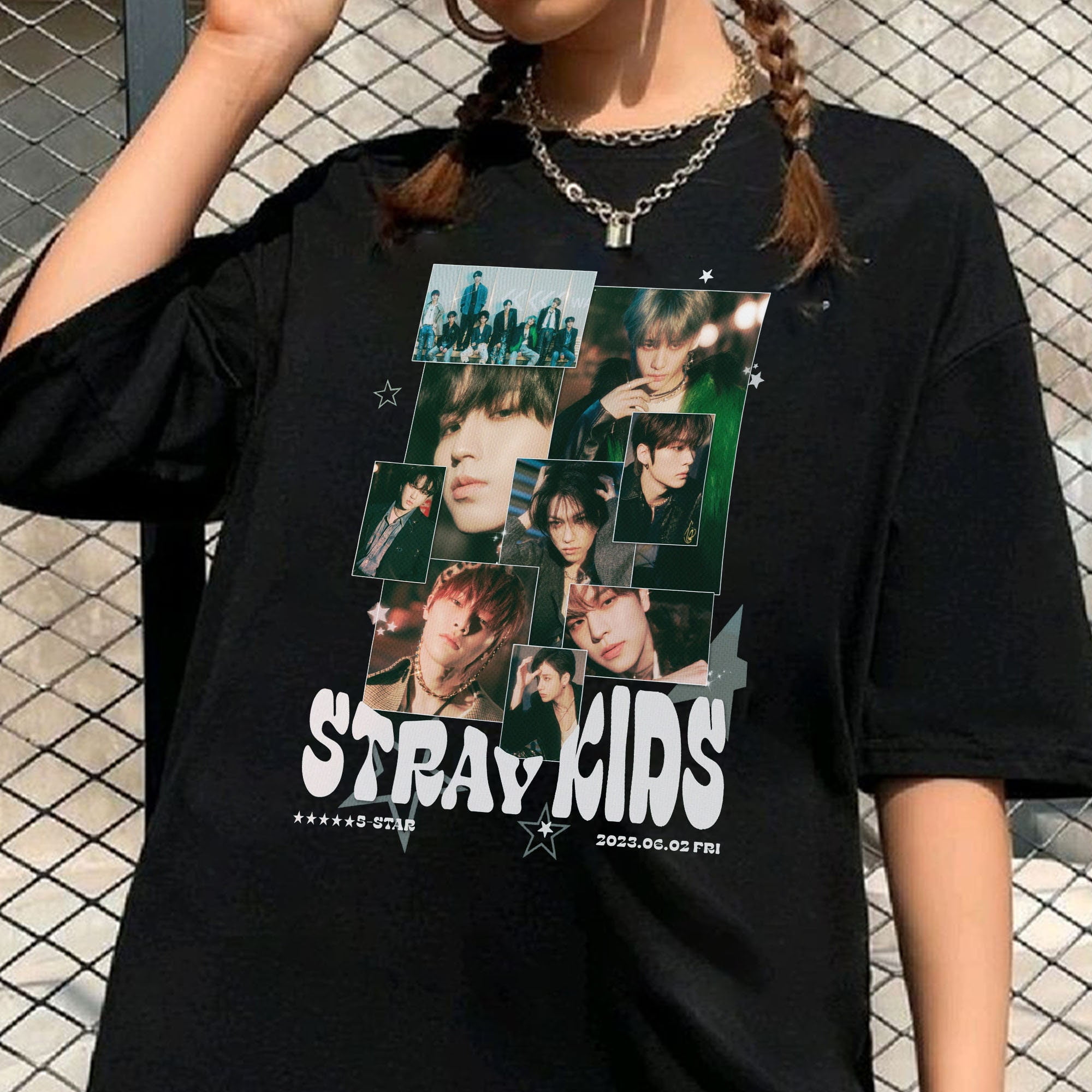 Stray Kids 5 Star Vintage Shirt,5 Star Stray Kids Shirt, 5 Star S Class