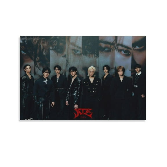 Stray Kids ATE MERCHANDISE ARTIST IDOLS Posters Aesthetics Home Office Wall Decor And Creative Painting Decoration