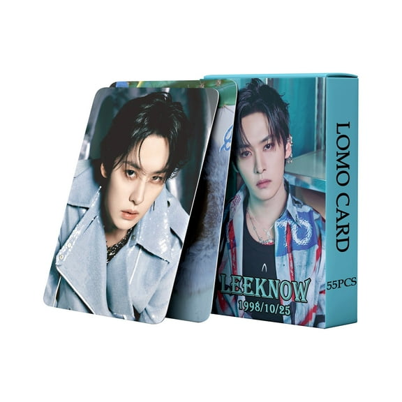 Stray Kids Album Photocards 55 PCS KPOP Giant Photo Card Set Stray Kids Merch Boys and Girls Card Set,Straykids 2025 Greetings Stray Kids Merch Gift for STAY,Gift for Boys and Girls Merch(#19)