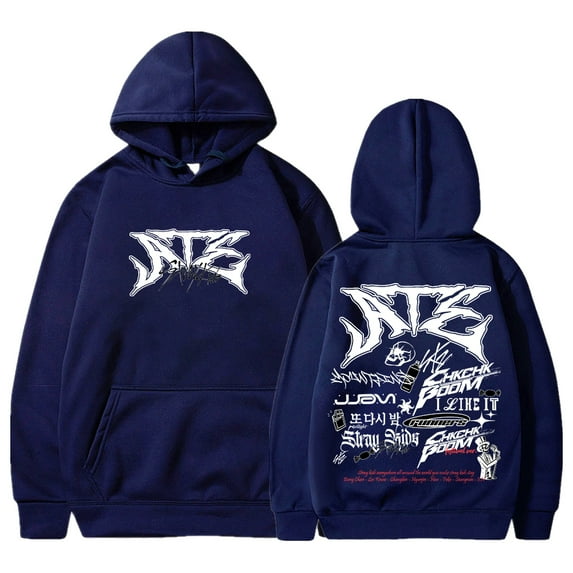 Stray Kids Ate Hoodie Dominate World Tour 2024 Long Sleeve Streetwear Women Men Hooded Sweatshirt