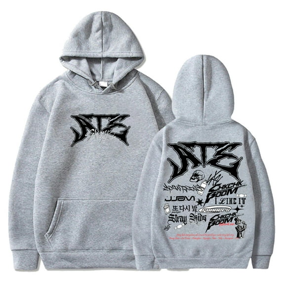 Stray Kids Ate Hoodie Dominate World Tour 2024 Long Sleeve Streetwear Women Men Hooded Sweatshirt