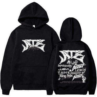 Stray Kids Ate Tracklist Hoodies SKZ Dominate World Tour Merch Cosplay Unisex Fashion Casual Hooded Sweatshirts