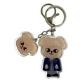 thumbnail image 1 of Stray Kids Bang Chan Kpop Cartoon Keychain Merchandise, Animal Keychain, Acrylic Bag Jewelry Accessories Key Ring, 1 of 4