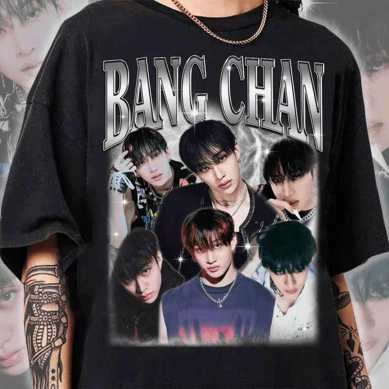 アイドル UNIFORM T-SHIRT bangchan UNIFORM SHIRT - Bang Chan