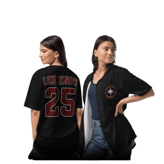 Stray Kids Baseball Jersey SKZ Jersey T-Shirt Merch Men Short Sleeve Women Stray Kids Concert Shirt