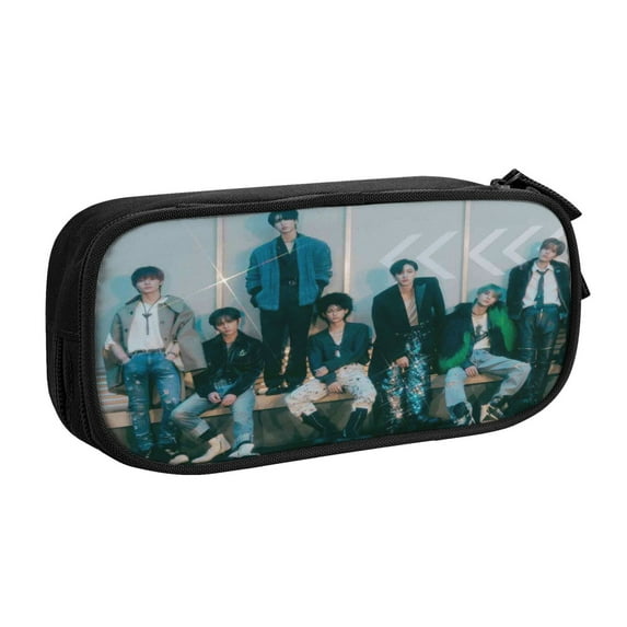 Stray Ki-ds Big Capacity Pencil Case, Large Storage Pencil Pouch Pen Case Bag with Zipper, Pencil Case for Office Supplies