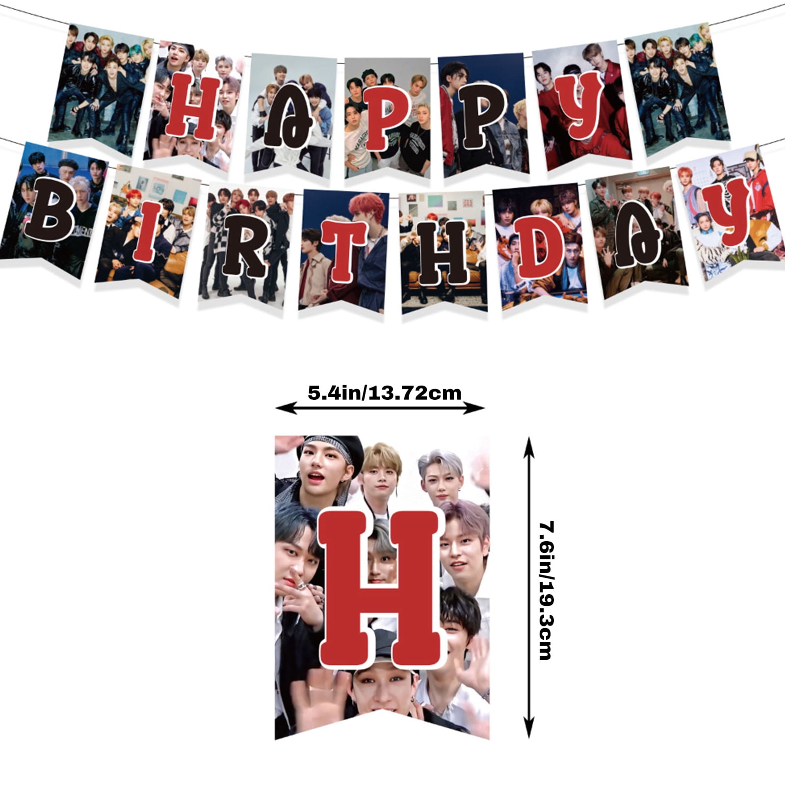 Stray Kids Birthday Party Decorations, Unique Party Decoration for Fans ...