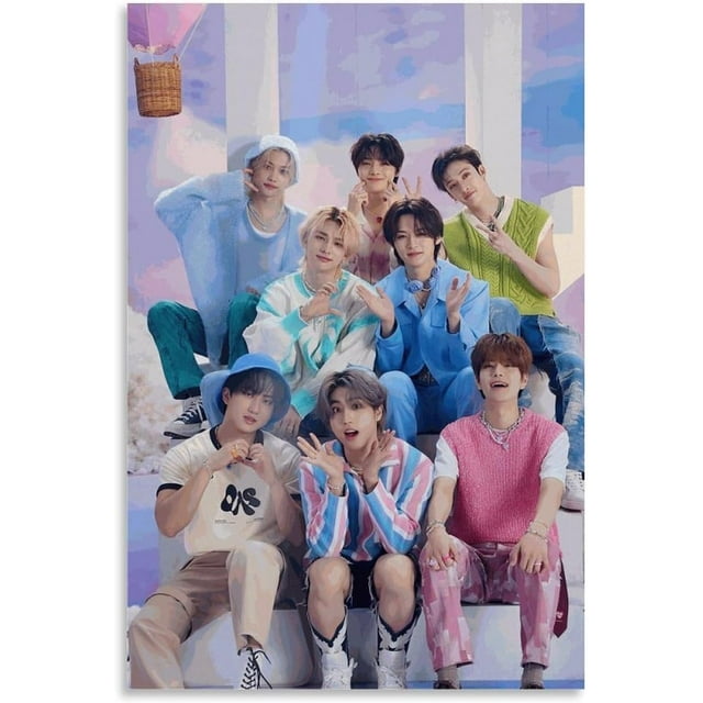 Stray Kids Boy Group Vintage Aesthetic Poster Poster Decorative Room