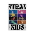 thumbnail image 1 of Stray Kids Boys Group (1) Painting Vintage Poster Picture Print Wall Art Poster Painting Canvas Posters Artworks Gift Room Aesthetic, 1 of 8