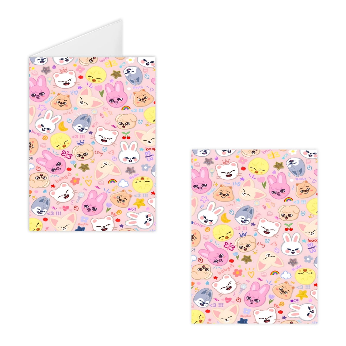 Stray Kids Cards and Envelopes Greeting Cards with Envelopes Blank Note