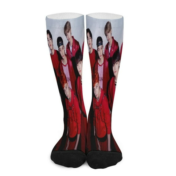 Stray Kids Compression Socks For Women And Men Support Knee High Socks For Running Hiking Athletic Nursing