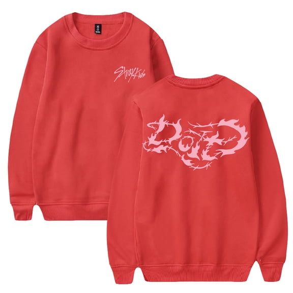 Stray Kids Do It Album Merch Crewneck Long Sleeve Streetwear Women Men Pullover Sweatshirt