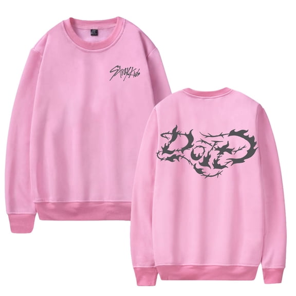 Stray Kids Do It Album Merch Crewneck Long Sleeve Streetwear Women Men Pullover Sweatshirt