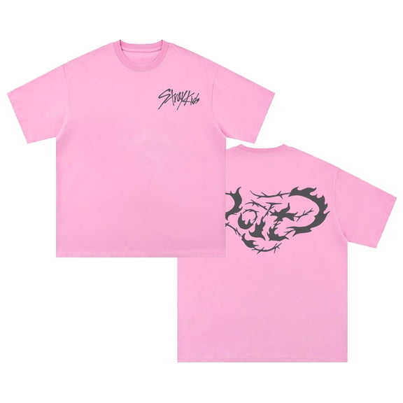 Stray Kids Do It Album Merch T-shirt Crewneck Short Sleeve Cotton Tee Women Men Streetwear Tops