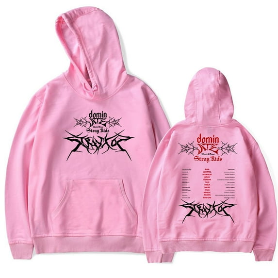 Stray Kids Domiate World Tour Merch Hoodie Men/Women Unisex Winter Long Sleeve Sweatshirt Pullover Fashion Streetwear