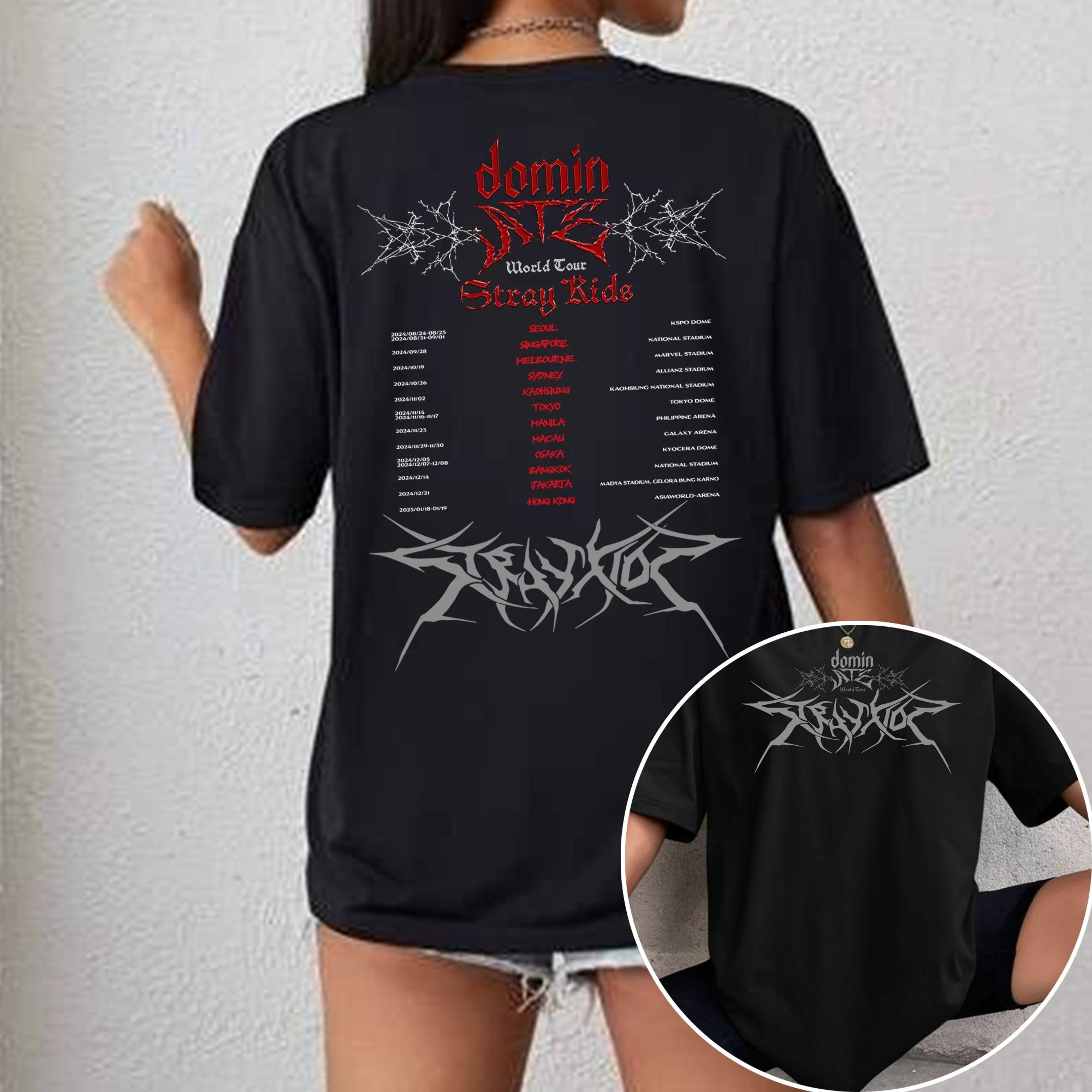 Stray Kids Dominate World Tour 2024 TShirt, Stray Kids Ate Album Shirt