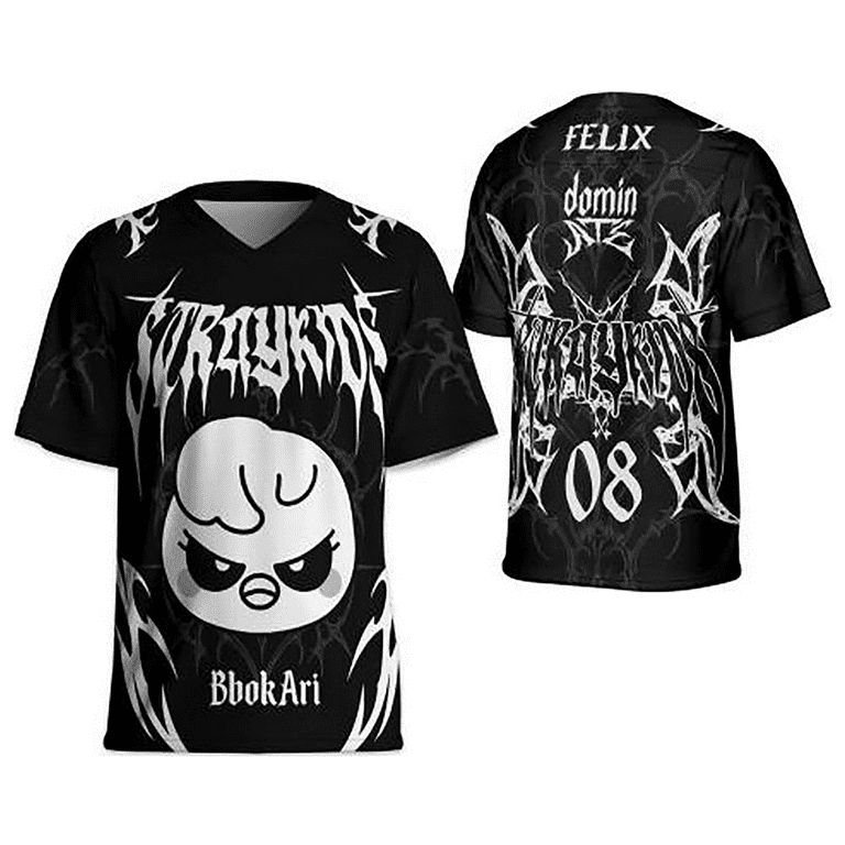 Stray Kids World Tour dominATE バスケユニフォーム Stray Kids Dominate World Tour 2025 Jersey SKZ World Tour