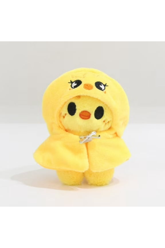 Stray Kids FM Same Style SKZOO Cape Doll Keychain Dress Detachable Fan Support Cartoon Pendant