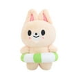 thumbnail image 1 of Stray Kids Hyun-Jin 8inch Adorable Animal Plush Doll with Swimming Pool Decor Felix Han I.N Bang Chan Lee Know, 1 of 3