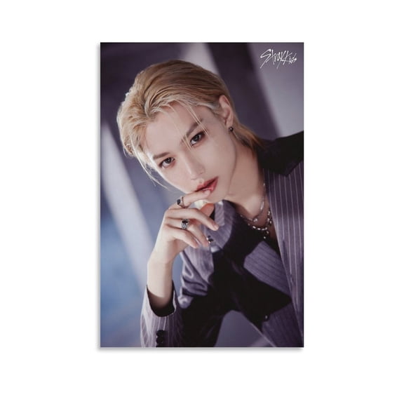 Stray Kids Felix Poster Print Photo Art Painting Canvas Poster Home Decorative Bedroom Modern Decor Posters Gifts 12x18inch(30x45cm)