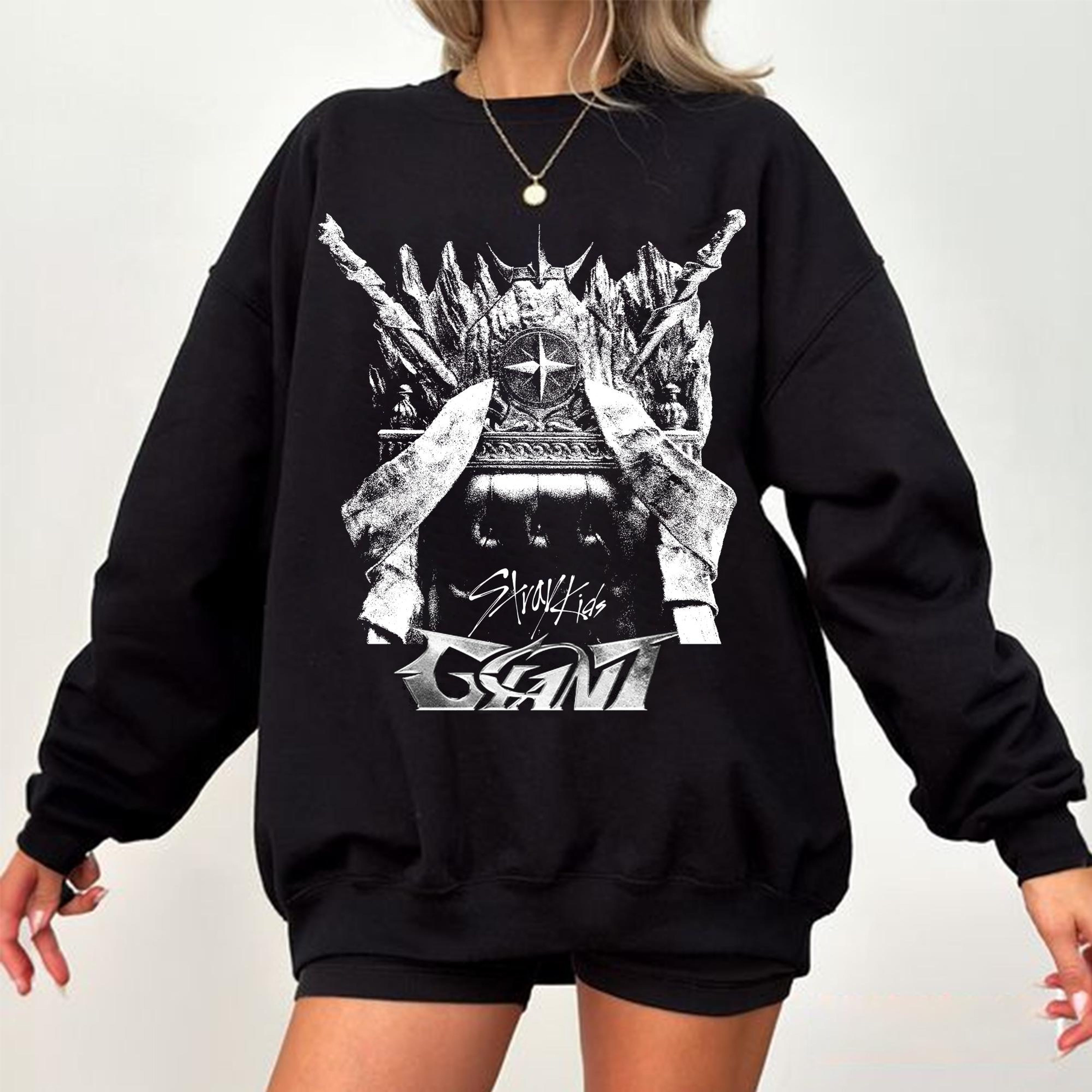 Stray Kids Giant Album Sweatshirt, Stray Kids Dominate World Tour Shirt