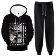 thumbnail image 1 of Stray Kids Hoodie sweatpants women's men's fashionable long sleeved casual sweatshirt sweatshirt set, 1 of 2
