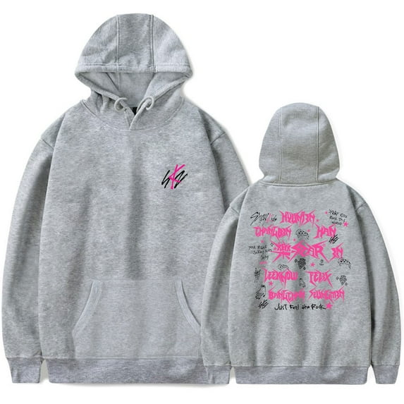 Stray Kids Hoodies Rock Star Album Merch Kpop For Women/Men Long Sleeve Sweatshirt Streetwear Hooded