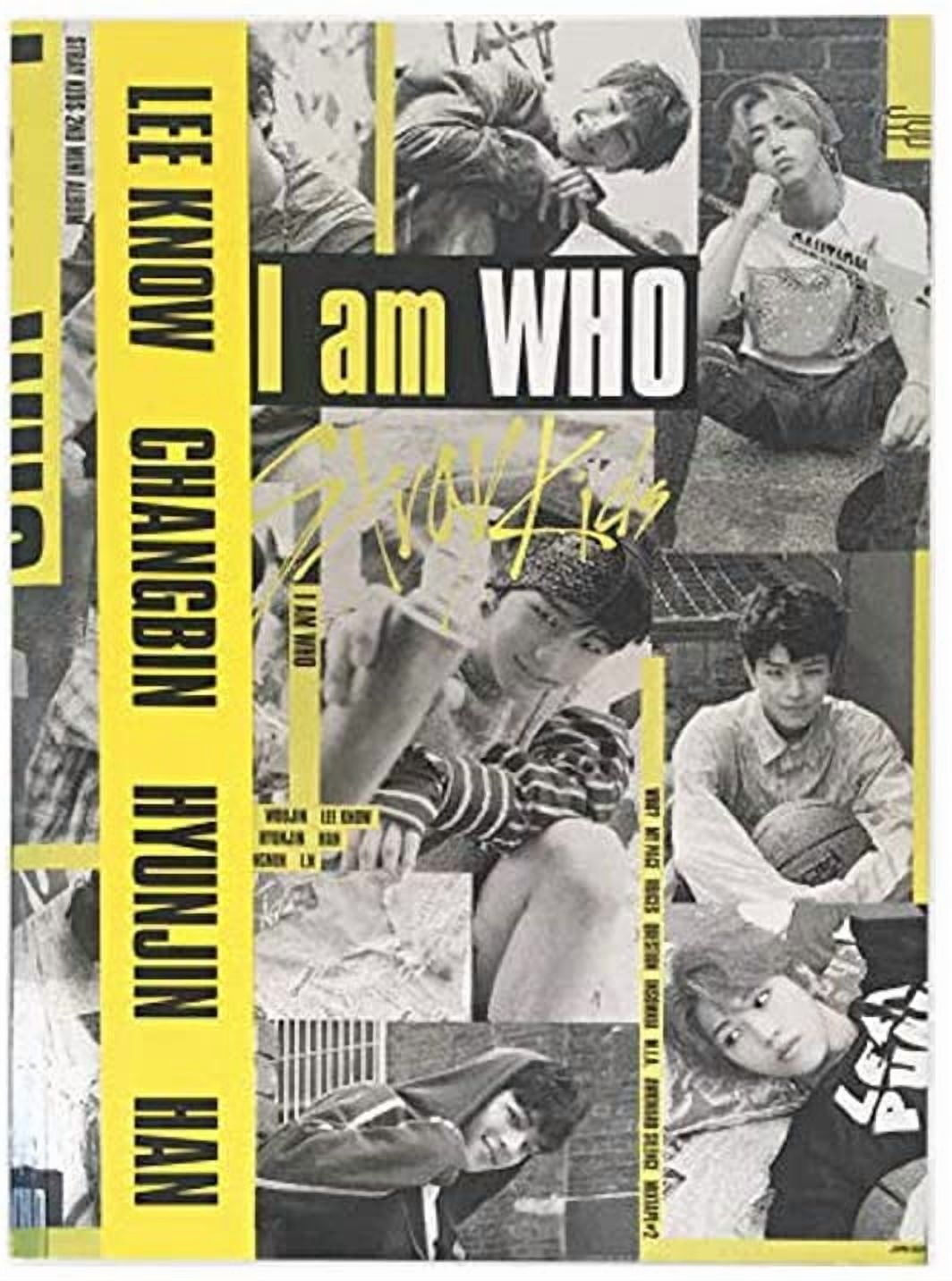 straykids Iamwho アルバム STRAY KIDS I am Who (I am+Who Version Set) 2nd Mini Album 2 CDs+2