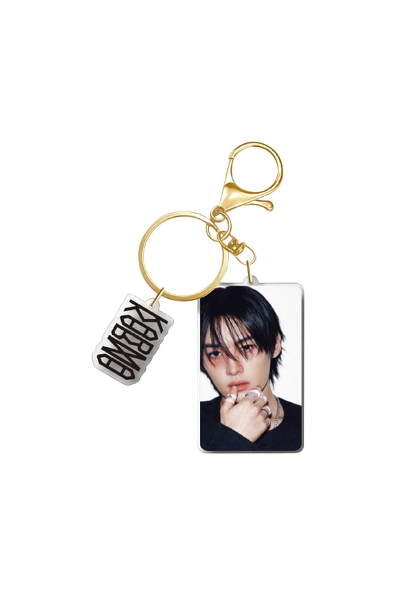 Stray Kids Bang Chan Kpop Famous Boys Group Star Keychain, Collection Pendant, Collectible, Gift Suitable for Star Purchase