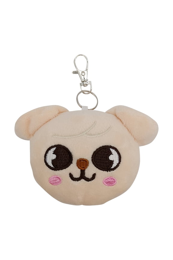 Keychain Kpop Idol Cute Cartoon Charm Premium Stuffed Plushie for Kids Backpack Accessory Durable Clip for School Office Travel Gift