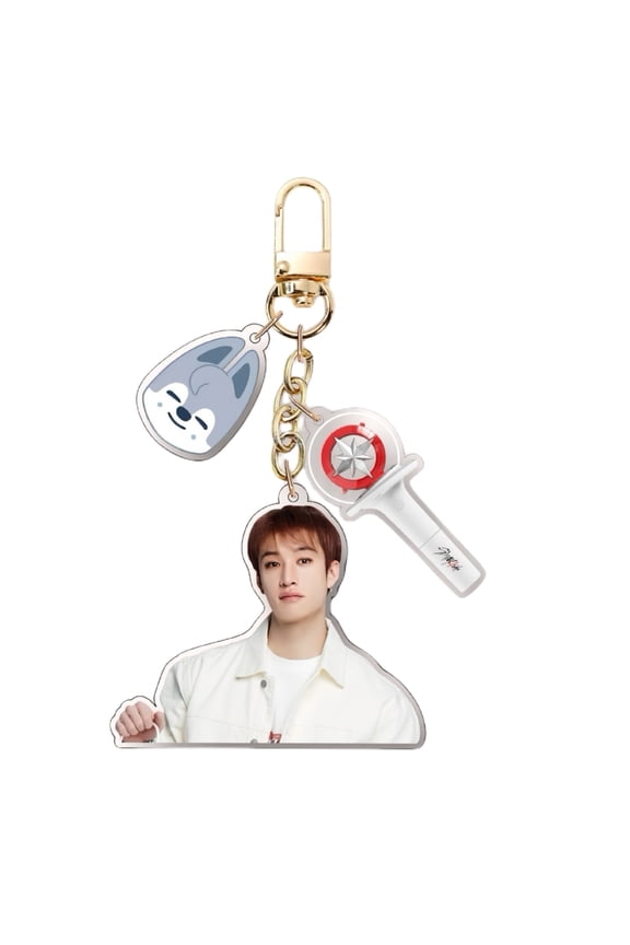 Stray Kids Keychain with SKZO Charm for STRAY, SK-ZOO Merch Merchandise SKZ Backpack Pendant