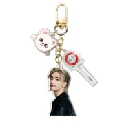Stray Kids Keychain with  SKZO  Charm for STRAY, SK-ZOO Merch Merchandise SKZ Backpack Pendant