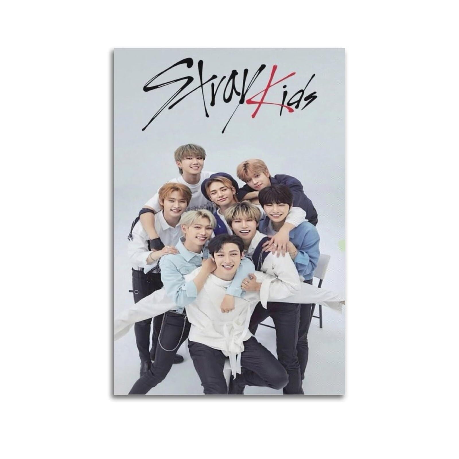 Stray Kids Korean Boy Band Kpop Poster Poster Album Cover Posters for