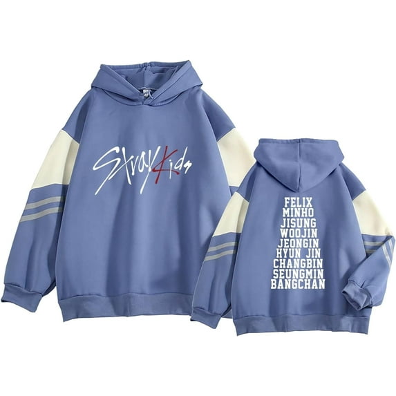 Stray Kids Kpop Bangchan Felix Hyunjin Hoodies Merch For Women/Men Cosplay Long Sleeve Sweatshirt Streetwear